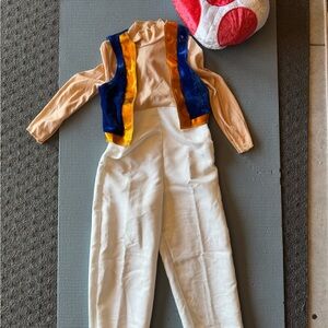 Mario’s “TOAD” costume